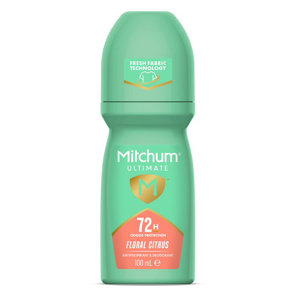 Mitchum Ultimate 72hr Ladies Roll On - Floral Citrus 100ml
