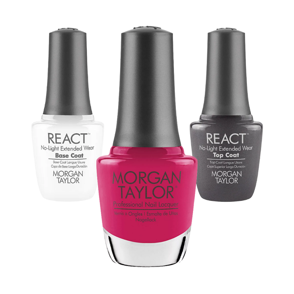 15ml Tropical Punch - Morgan Taylor 3pc Nail Polish Set