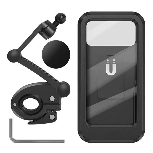 Motorcycle Phone Waterproof Bag Waterproof Bracket Bike Waterproof Bracket