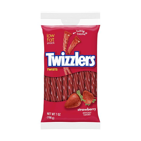Twizzlers Peg Bag Strawberry Twists 198g