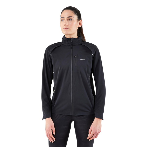 Kiprun Women's Warm Running Jacket - Run 900 Warm - Black