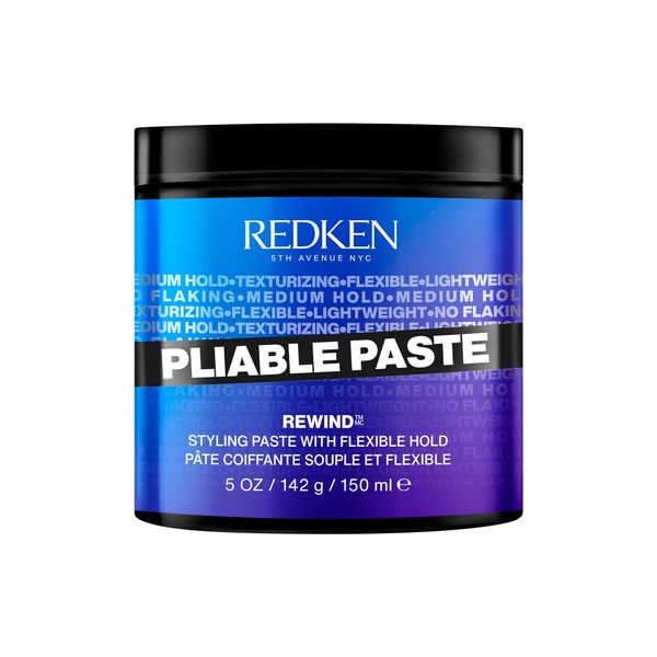 Redken Pliable Paste - Medium-Hold Texturizing Hair Paste for Styling - 150ml
