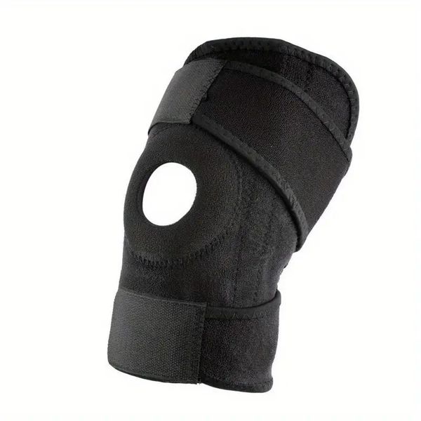 Pro Cycling Knee Support - Adjustable Strap Athletic Sports Brace