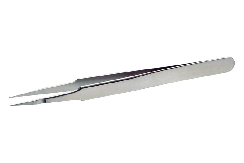 Lindstrom (TL SM108-SA) Tweezer, Grooved, SMD, 120 mm, Stainless Steel