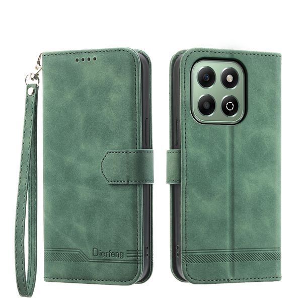 Flip Phone Leather Case Compatible with Honor X6b