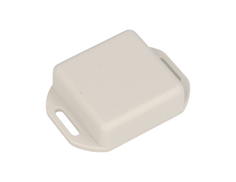 1551QFLGY Miniature Flanged ABS Enclosure 40x40x15mm Grey IP54