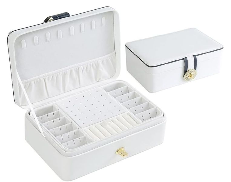 Stylish Double Layer Jewellery Storage Box