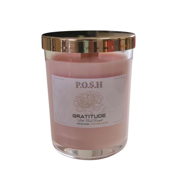 Natural Soy Wax Scented Candle - French Lavender