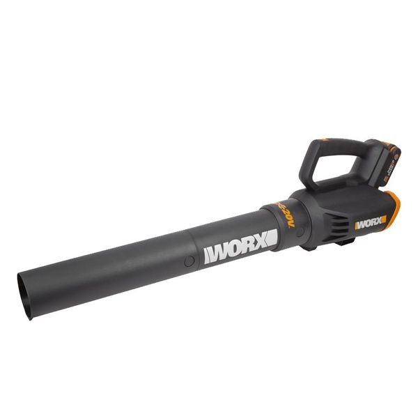 WORX 20V Turbine Cordless Two Speed Leaf Blower incl Battery &amp; Charger
