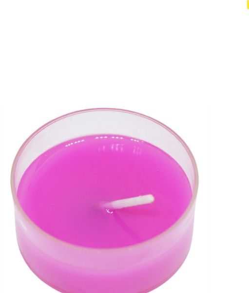 Pack of 12 Pink Floating Tea Light Candles