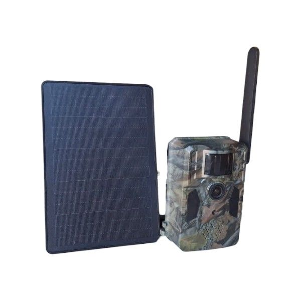 SE-H40 4G Solar Hunting Camera with Solar Panel &amp; Full-Color Night Vision