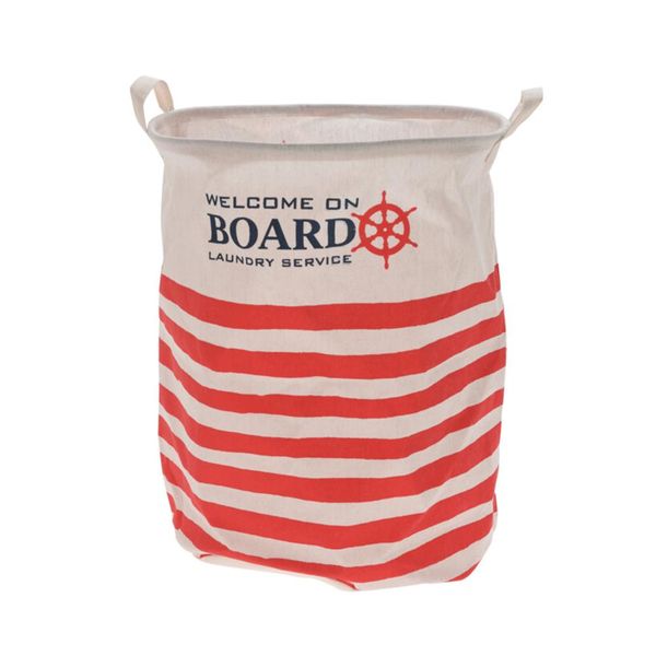 Laundry Bag with 2 Handles - Foldable Design - Canvas Material