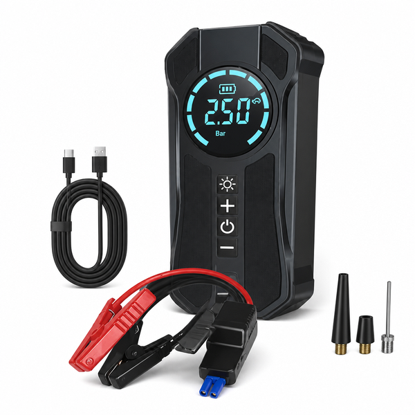 Air Pump 25.0 Bar with Intelligent Inflation Portable Design