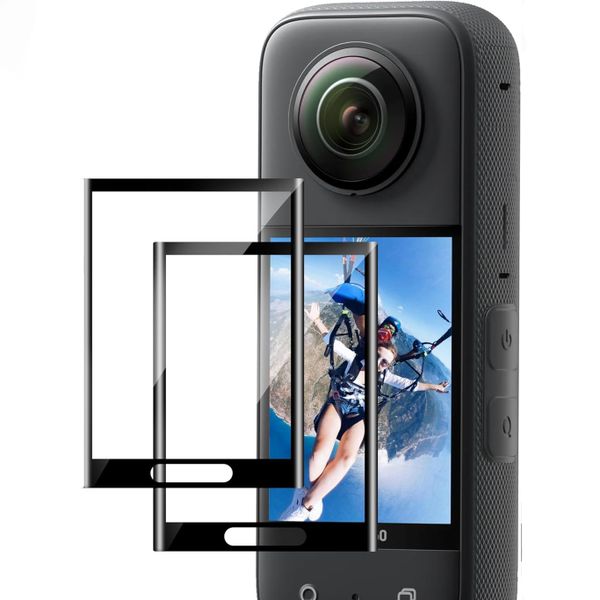 2 Piece Tempered Glass Screen Compatible with Insta360 X3