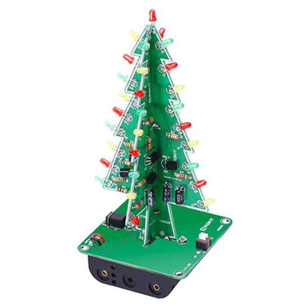DIY Christmas Tree LED Kit - Flashing Lights Circuit Kit Three Colors