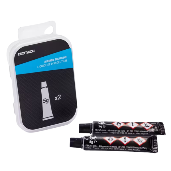 Decathlon Bike Inner Tube Repair Patch Glue (Rubber Cement) - Pack of 2