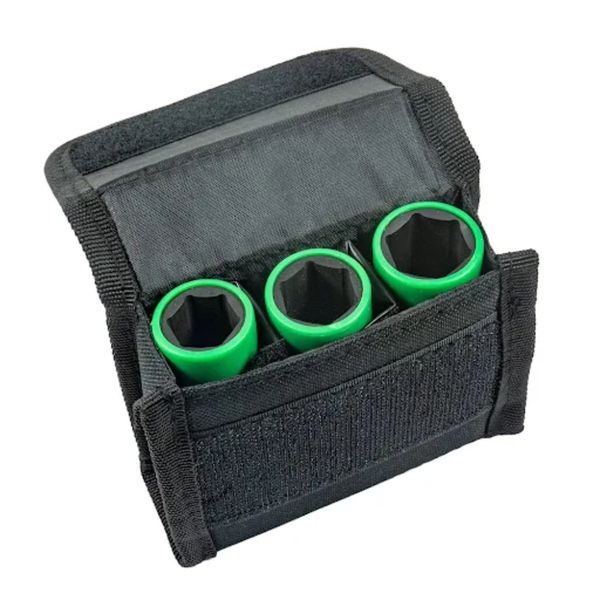 Bosch - PRO Impact Socket Set 3PC - 1/2" Drive, Cr-Mo Steel, 17/19/21 mm