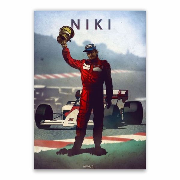 Niki Lauda Poster - A1