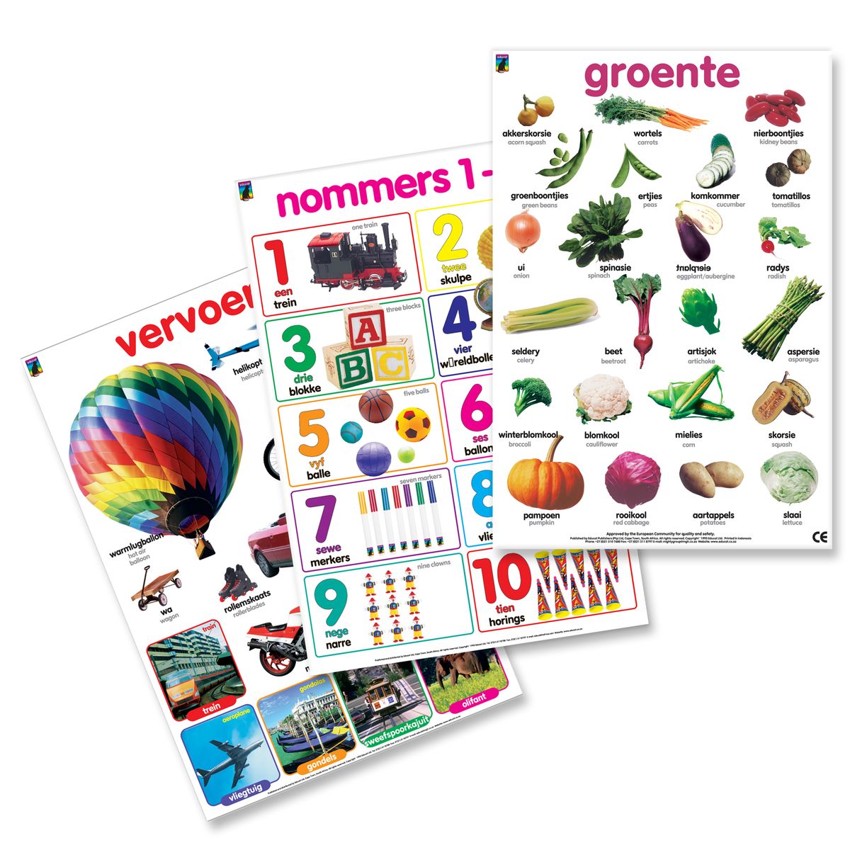 Educat wall chart 3 Afrikaans Basic Education Pack 3 | Buy Online in ...