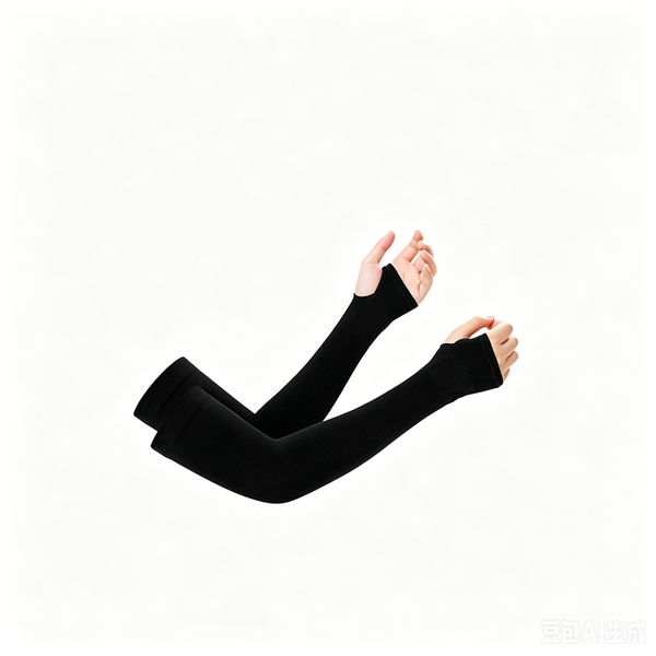 UPF 50+ Cooling Arm Sleeves with Thumb Holes - UV Sun Protection (One Size)