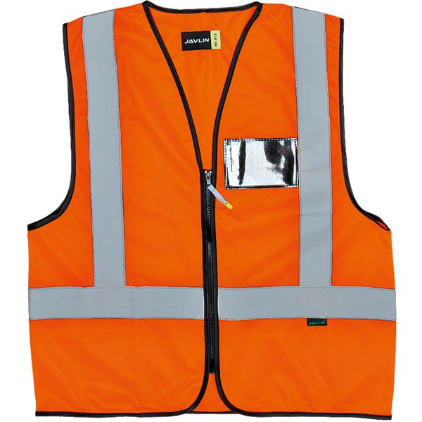 Javlin - Hi-Vis Reflective Vest - Fluorescent Orange