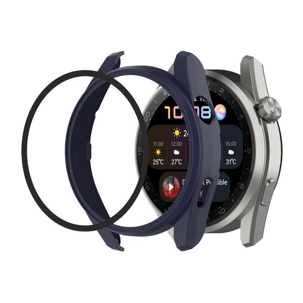 Protective Case Compatible with Huawei Watch 3 Pro-Navy Blue
