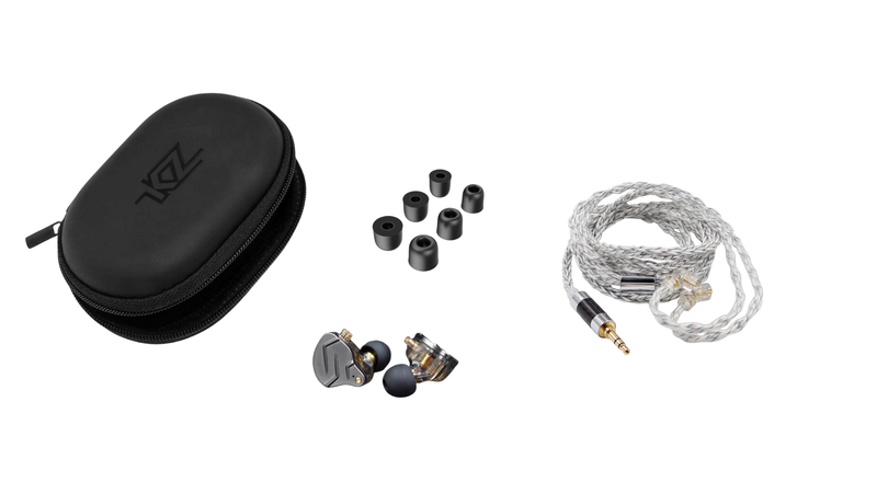 KZ ZSN Pro In-Ear Monitor Bundle - With Case