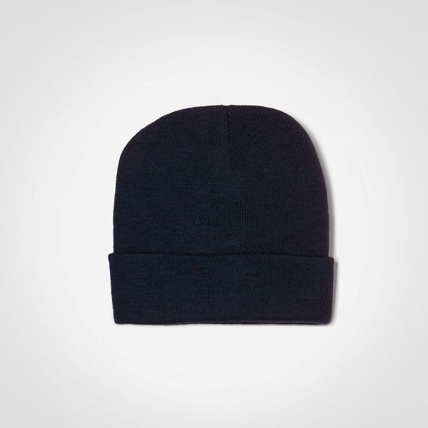 Cotton Beanie - Navy