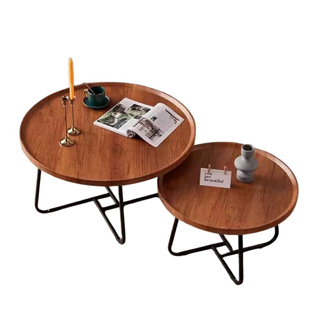 Megafurn Round Nesting Coffee Table Set