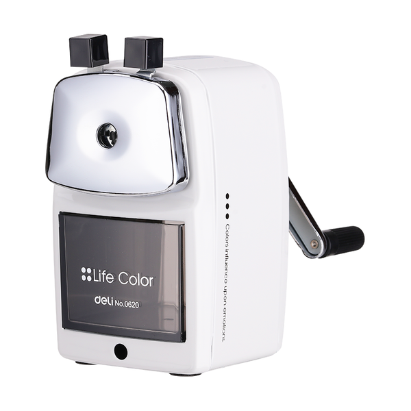 Metal Rotary Pencil Sharpener - Grey