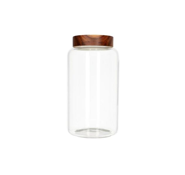 Pure Seal Preserving Borosilicate Glass Storage Jar-1930ml