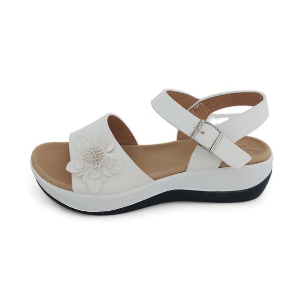 TTP Ladies Platform Sandals with Buckle Strap CY2207-3