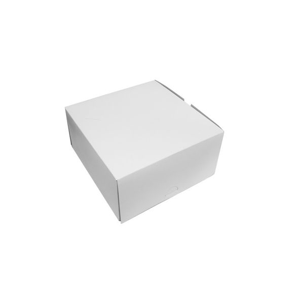 Medium Cake Boxes - 8cm x 8cm x 3cm - Pack of 25