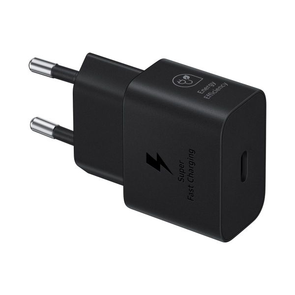 Fast Charger Combo: 25W USB-C Super Fast Charging Adapter + 1m Type-C Cable
