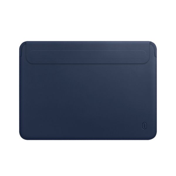 Wiwu SkinPro II Leather Sleeve Bag for MacBook 15.4 inch Blue