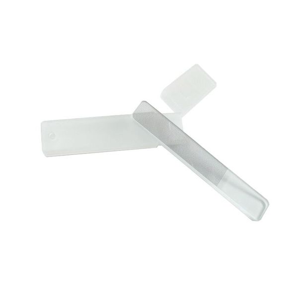 Transparent Slim Glass Nail Filer
