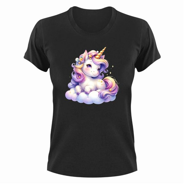 Cloud T-Shirt Gift Idea for Christmas Birthday Watercolours