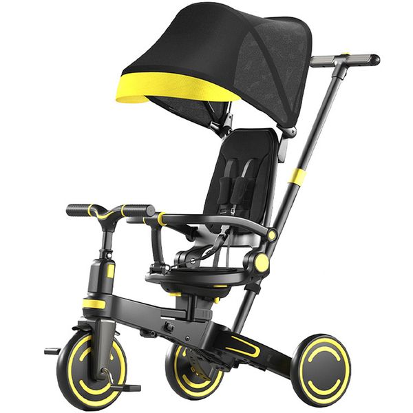 9 in 1 Kids Travel Stroller Umbrella Tricycle