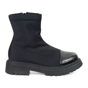 Raid sense black chunky sale sock boots