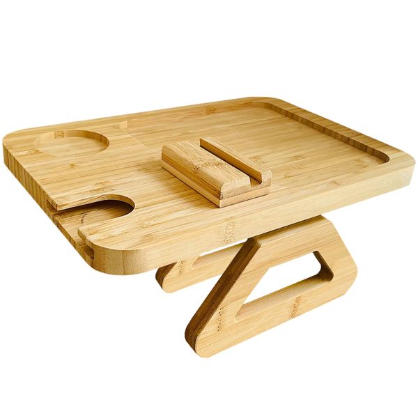 MamaMia Bamboo Multifunctional Sofa Arm Serving Tray