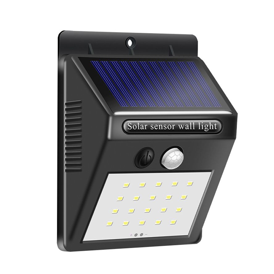 GigaBloc - Motion Sensor Solar Flood Light - LED Garden Spot Light ...