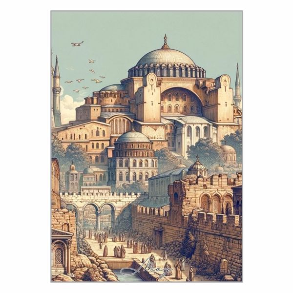 Hagia Sophia Poster - A1