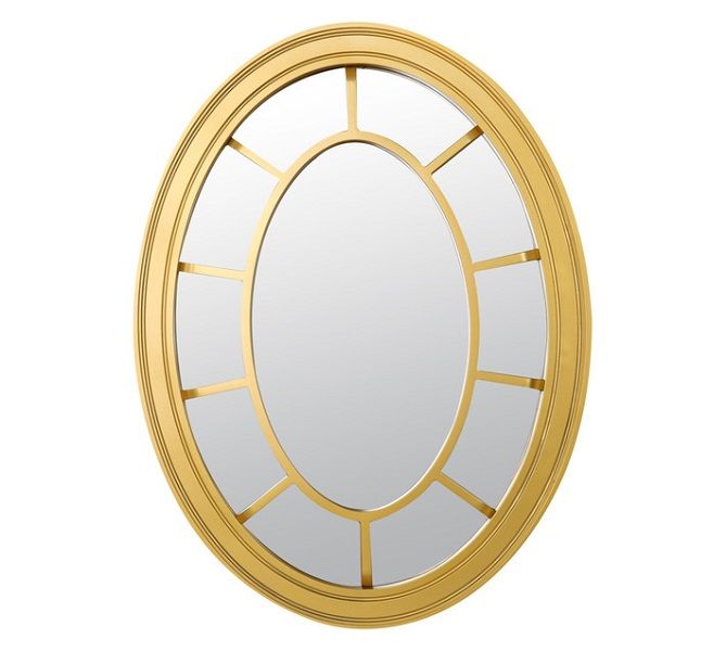 Sydney Mirror - Gold (450 x 600 x 25mm)