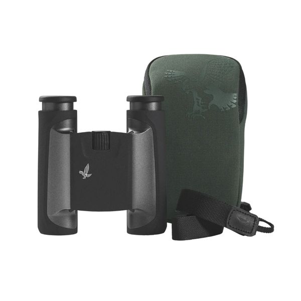 Swarovski CL 10x25 Pocket Binoculars AWN -Anthracite/Green Case Wild Nature