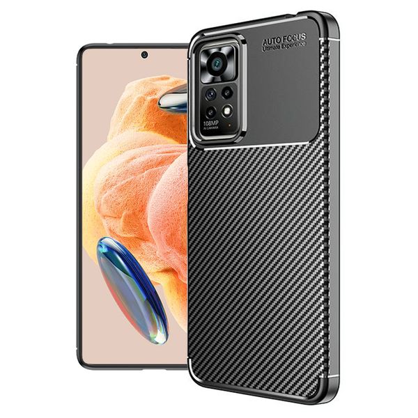 Tekron Premium Shock Resistant Carbon Case For Xiaomi Redmi Note 12 PRO 4G