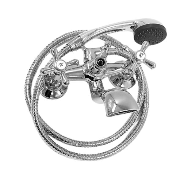 Chrome Bath Filler Shower Mixer Tap Set