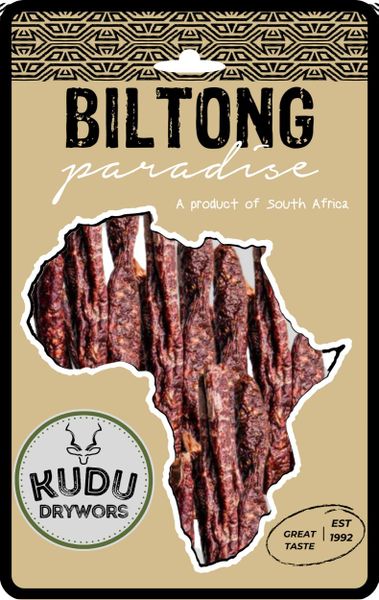 Kudu Drywors 10x60g Snack Packs