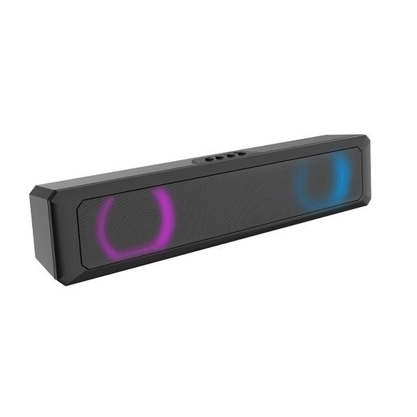 Wireless Bluetooth Soundbar Dynamic Bass RGB LED