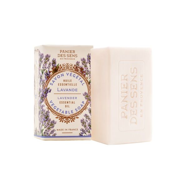 Panier des Sens - Relaxing Lavender Vegetable Soap Bar - 150g