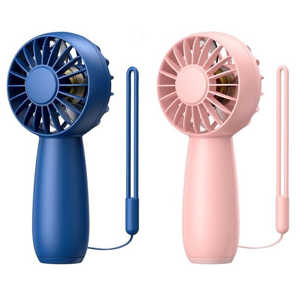 2-Pack Handheld Fan Rechargeable With 3 Speeds Fan For Home Office